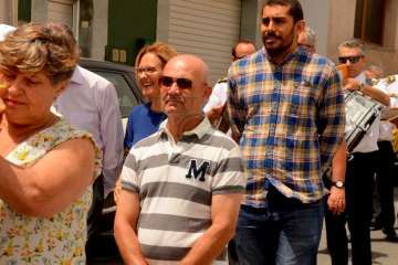 San Ignacio de Loyola se despide de sus fiestas en La Majadilla-Telde (Foto Francisco Javier Santana)